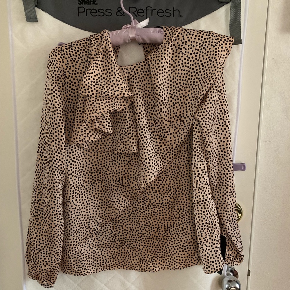 Zara animal print top